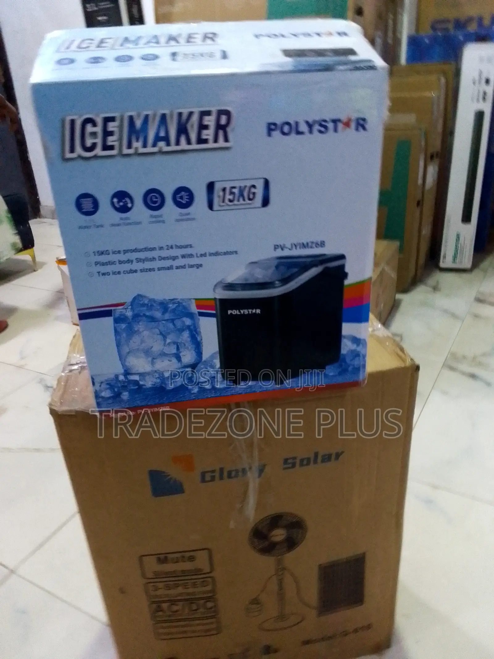 Polystar Electric Ice Making Appliance 15kg Capacity