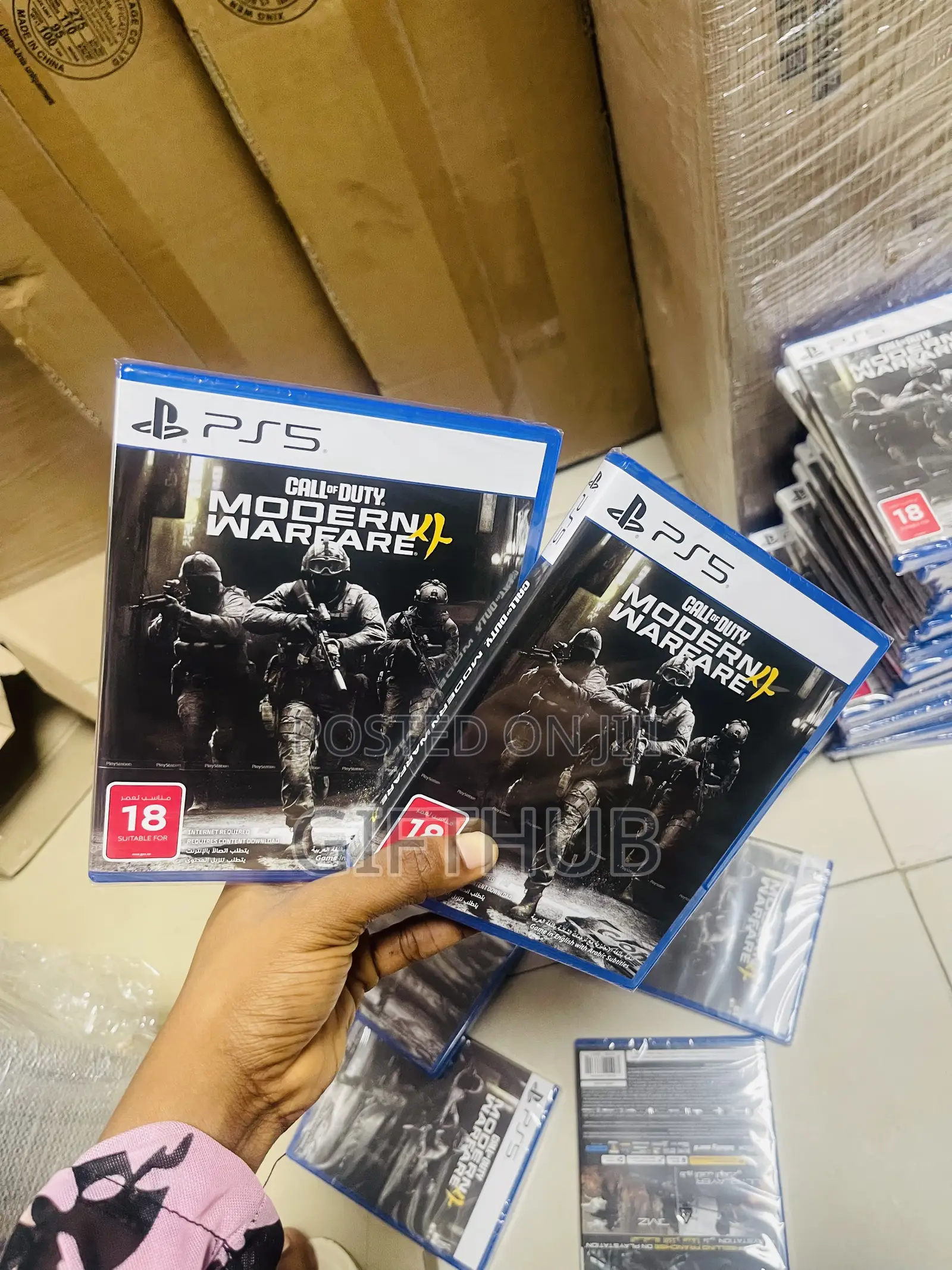 Modern Warfare 4 PS5 Game Disc