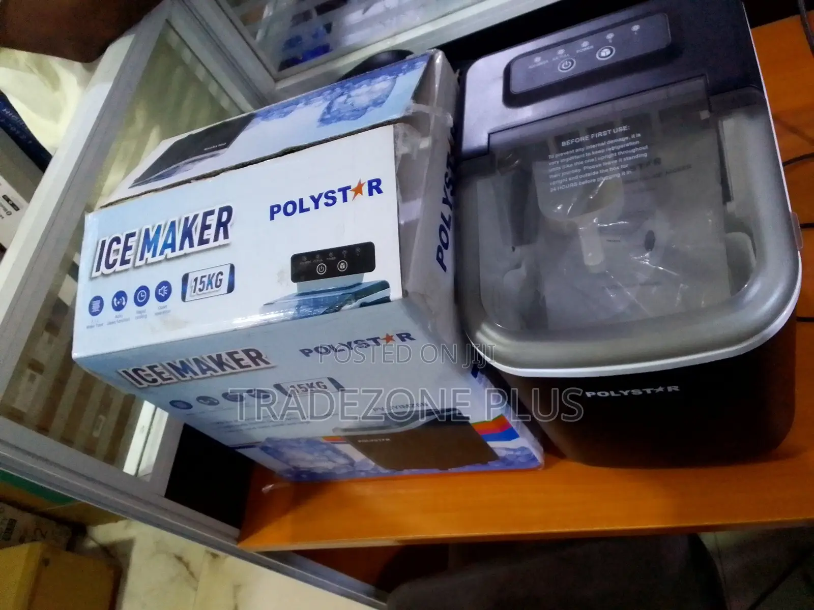 Polystar Ice Cube Production Machine for Home Convenience