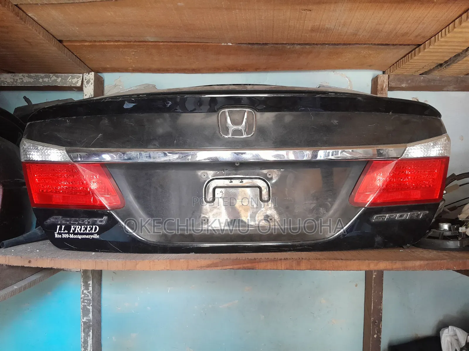 Complete Boot / Trunk Lid for Honda Accord 2013 | Rear Boot Cover