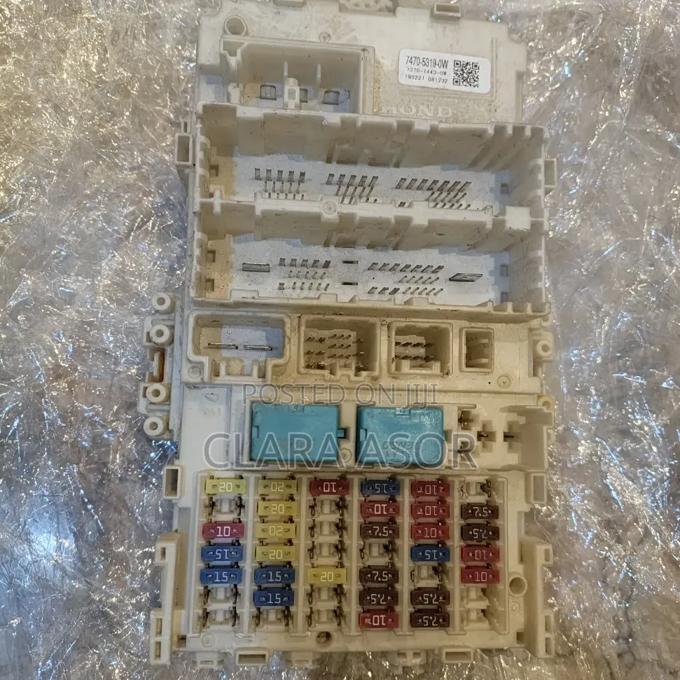 Fuse Box Honda