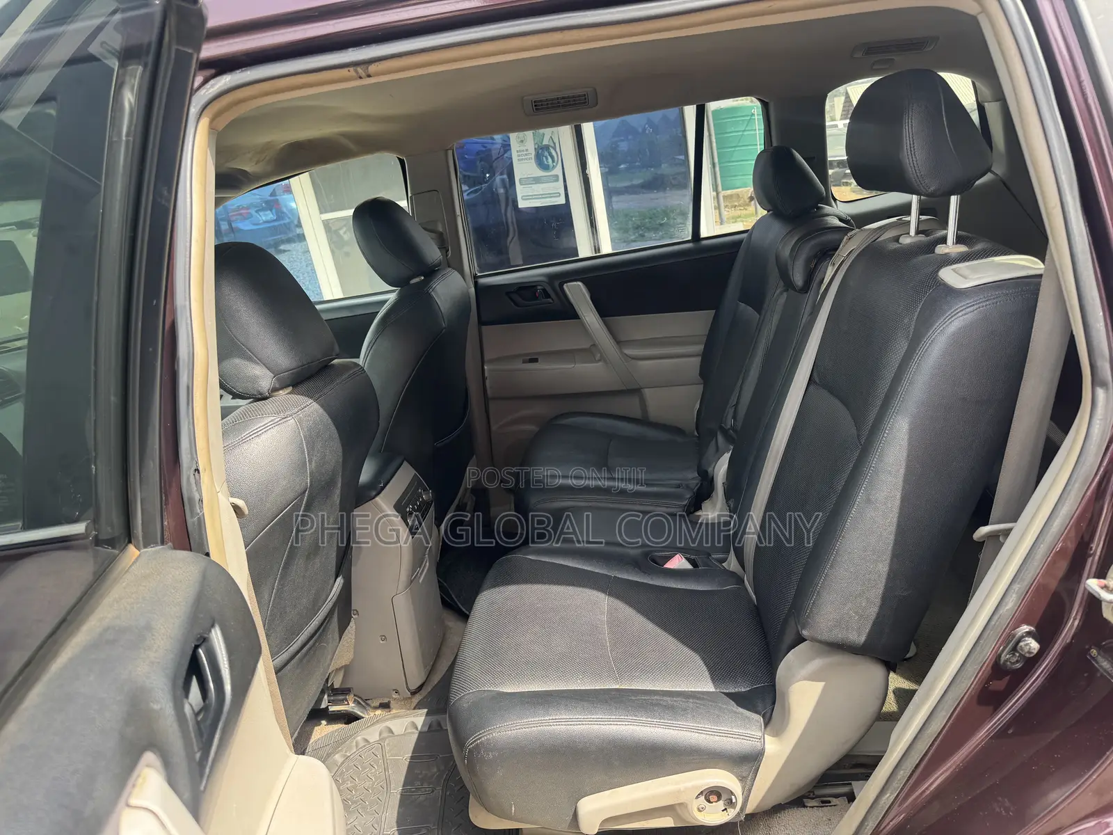 Toyota Highlander 2008 Burgundy