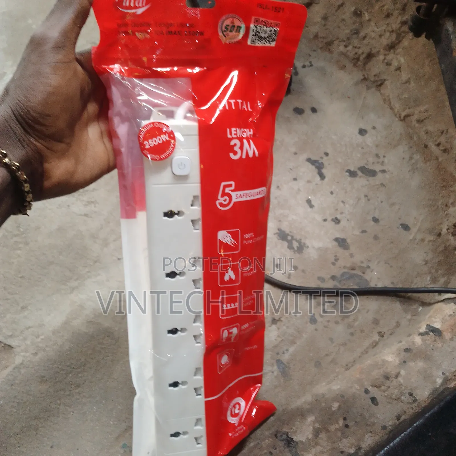 5 Way Extension Socket
