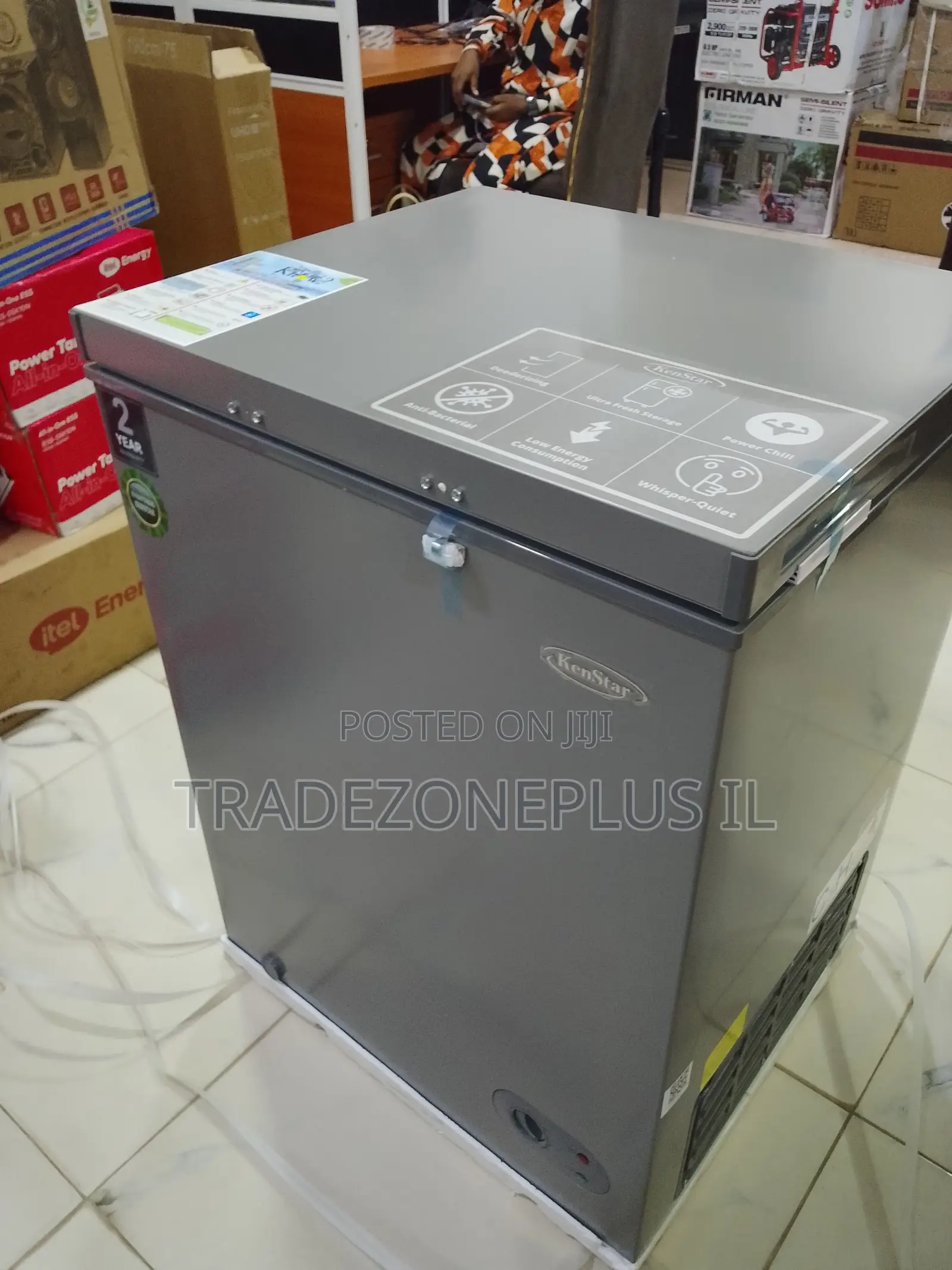 Kenstar Deep Freezer KS-CF148SAK for Stocking Household Meals