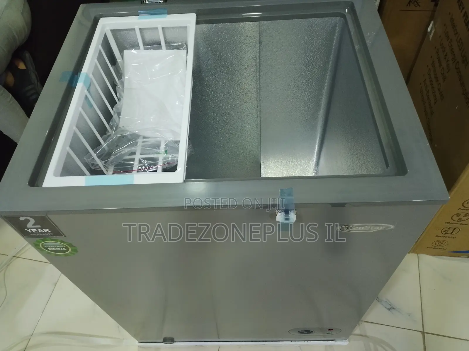 Kenstar Deep Freezer KS-CF148SAK for Stocking Household Meals
