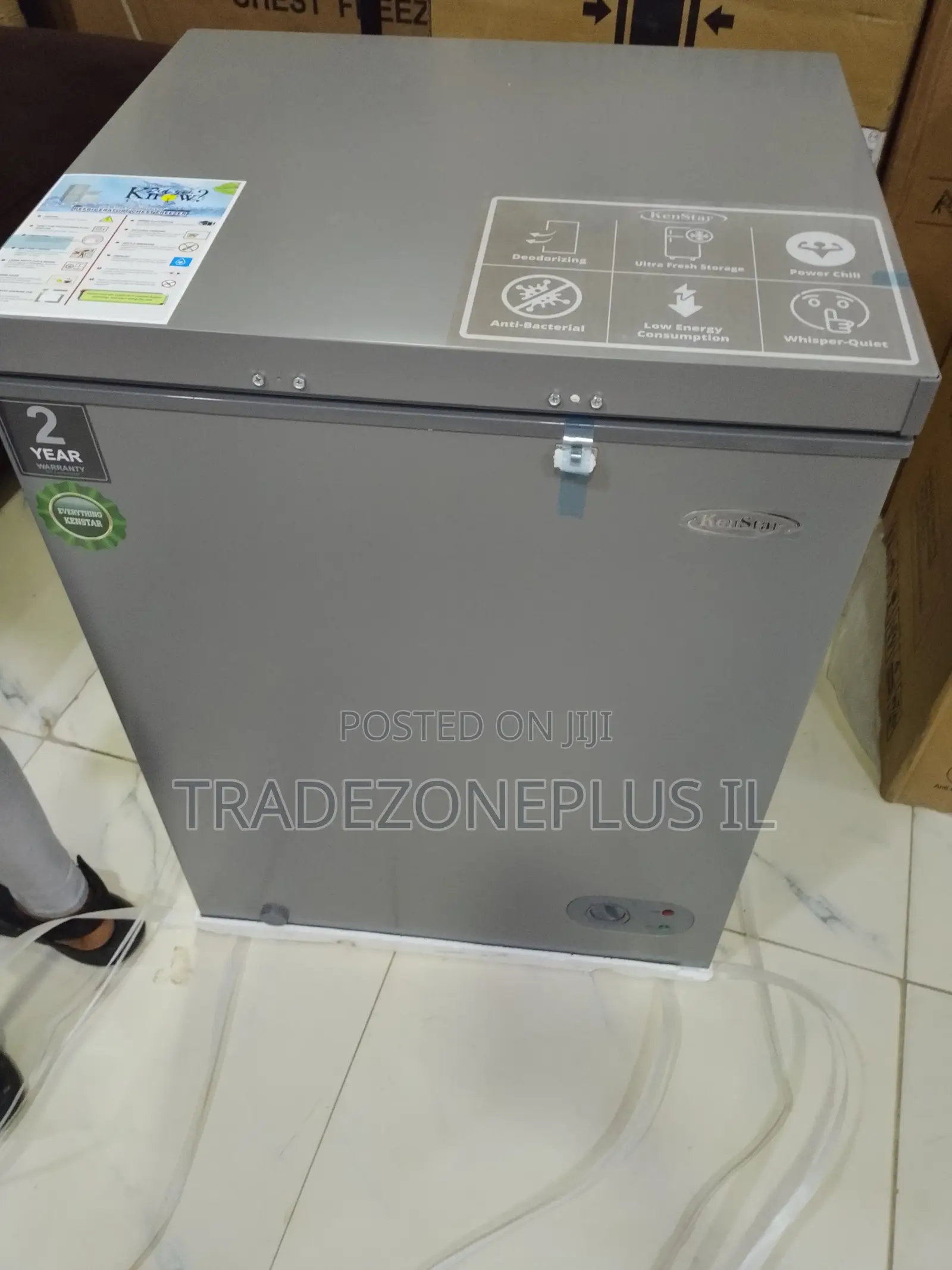 Kenstar Chest Freezing Solution 148L for Busy Households