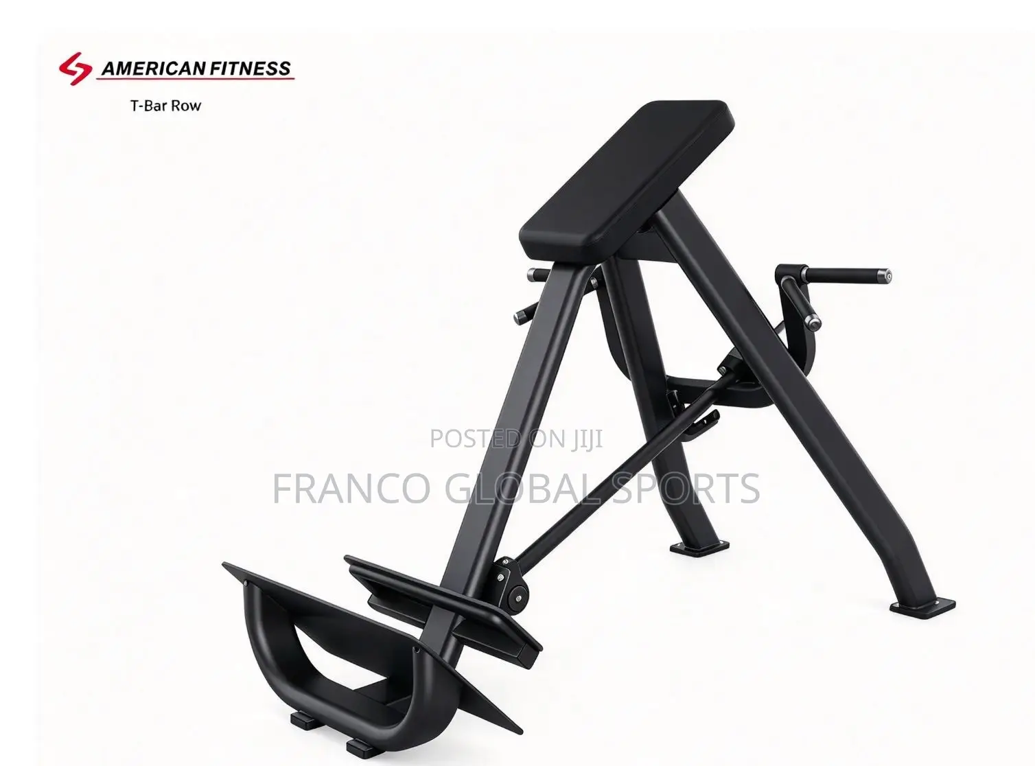 Chest Supported T-Bar Row Machine