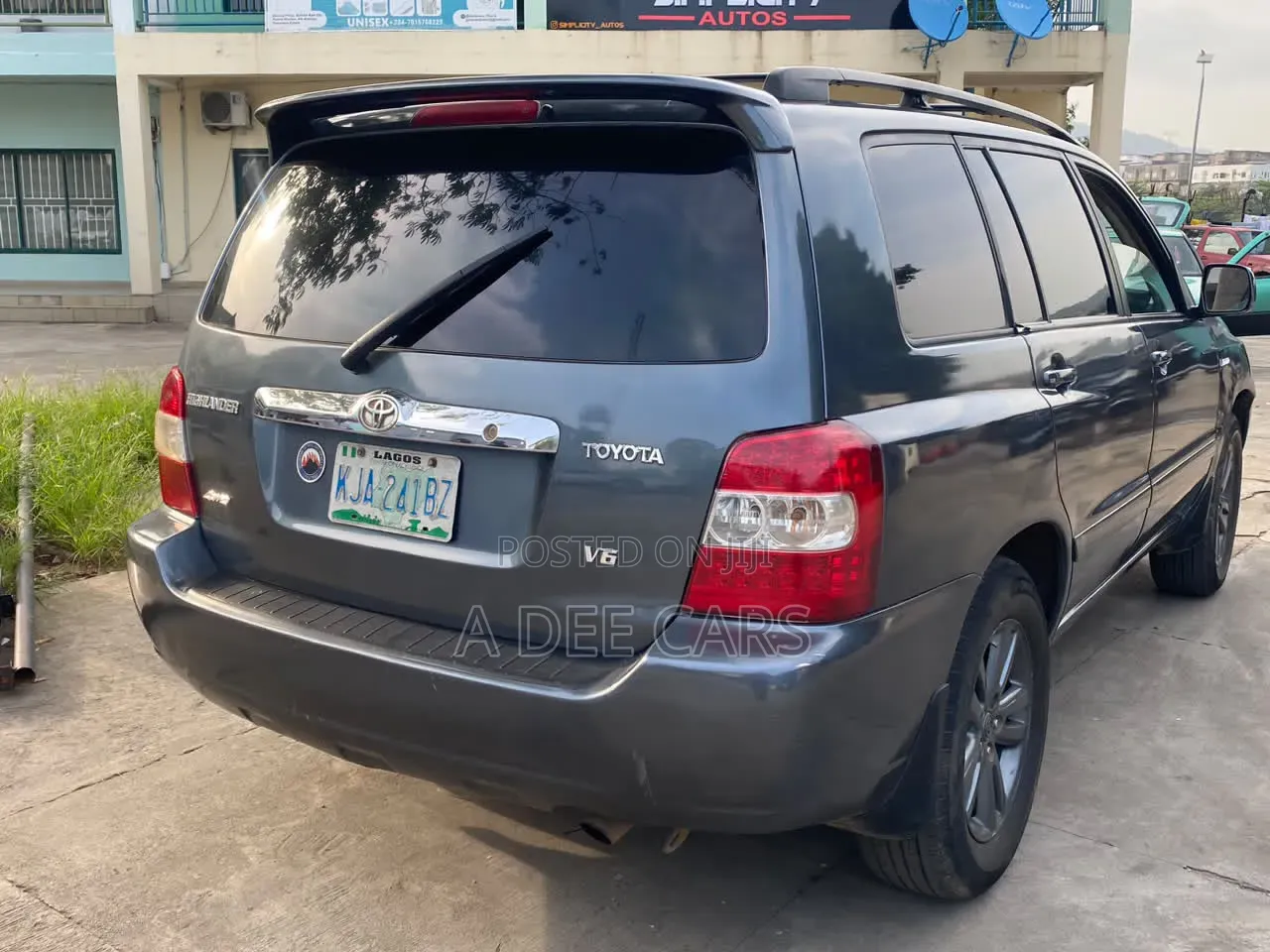 Toyota Highlander 2006 Blue