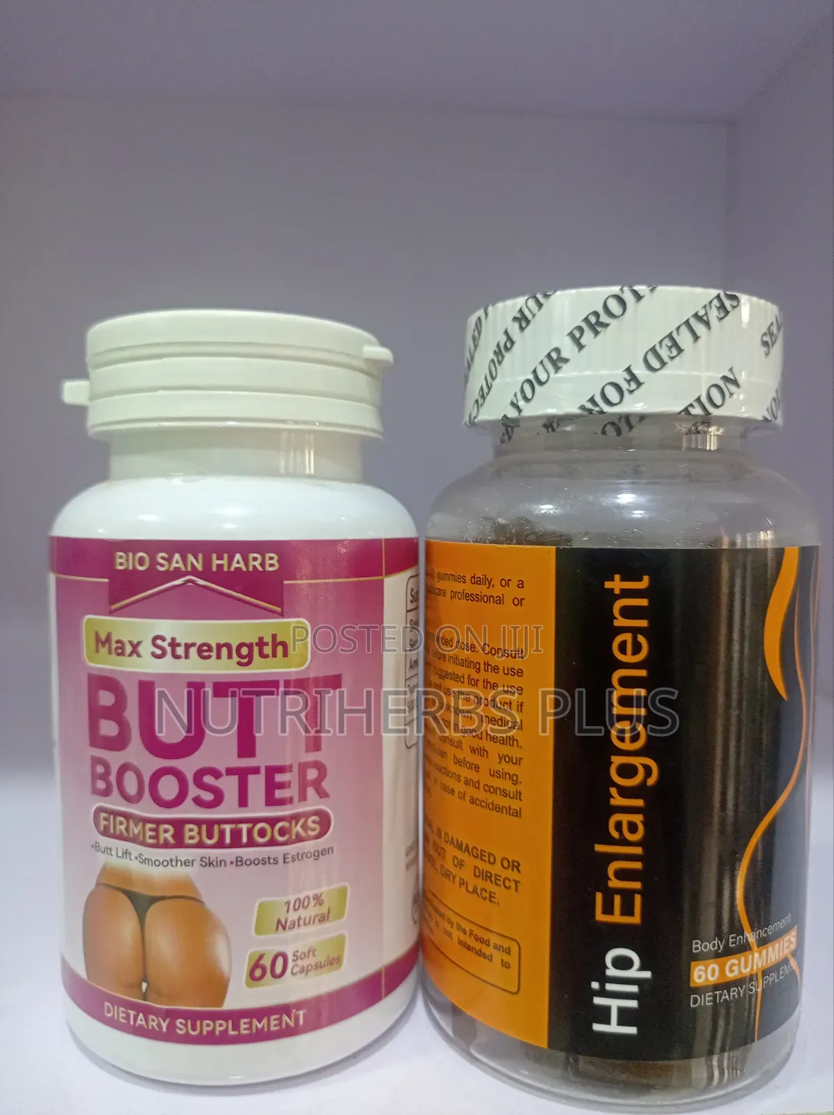 Hip Enlargement and Butt Booster Capsules (Enhance Body Curves)
