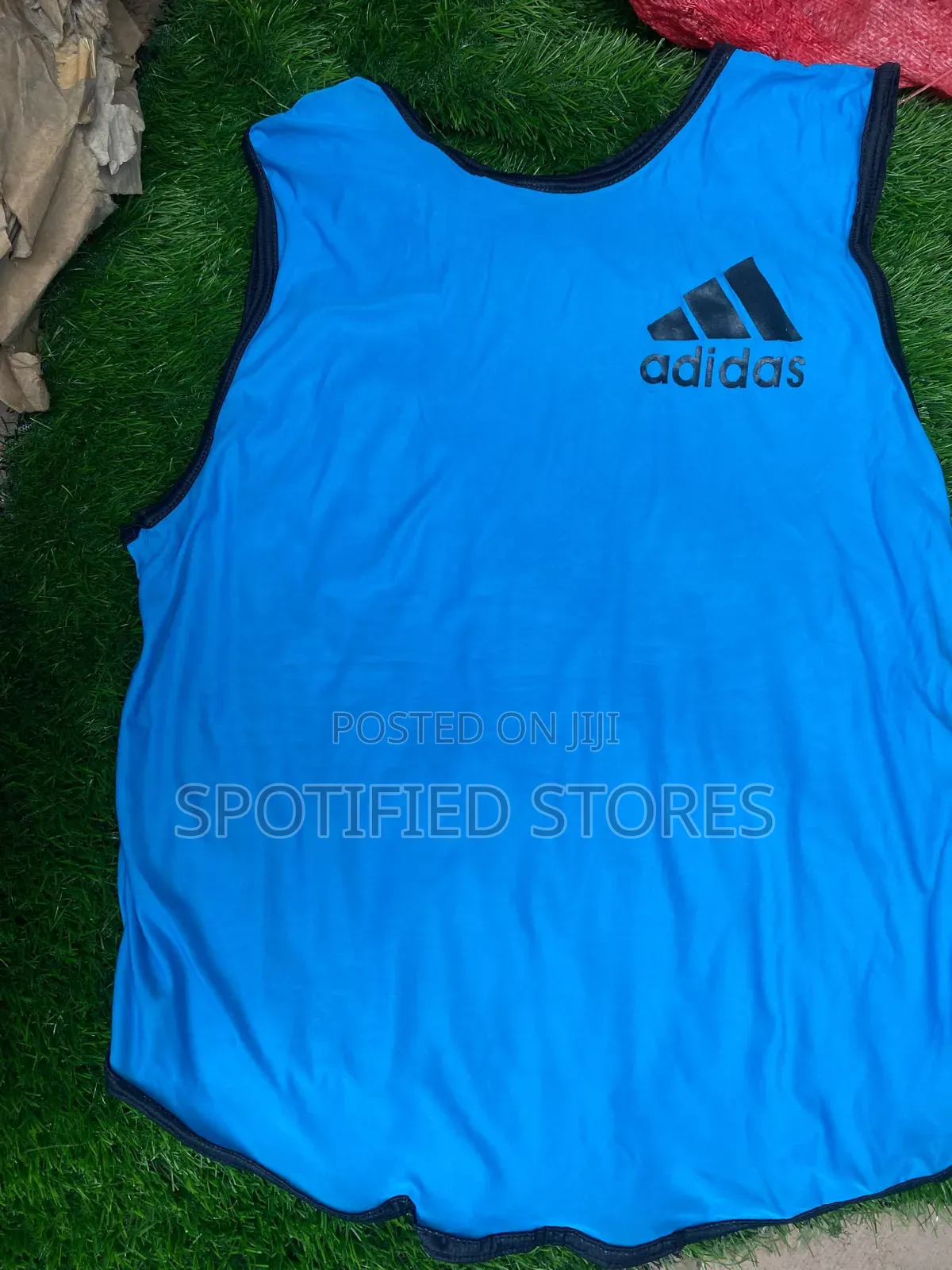 Single Face Football Bibs