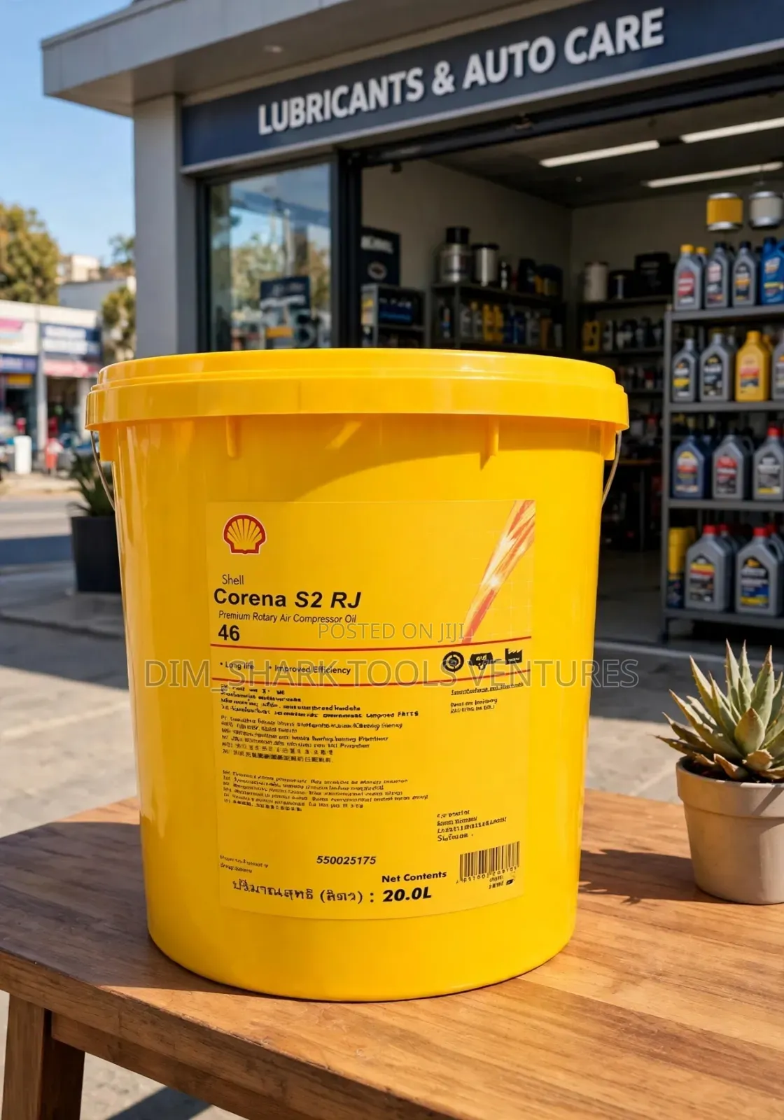 20liter of Shell Corena S2 RJ 46,premium Rotary Air Compressor Oil