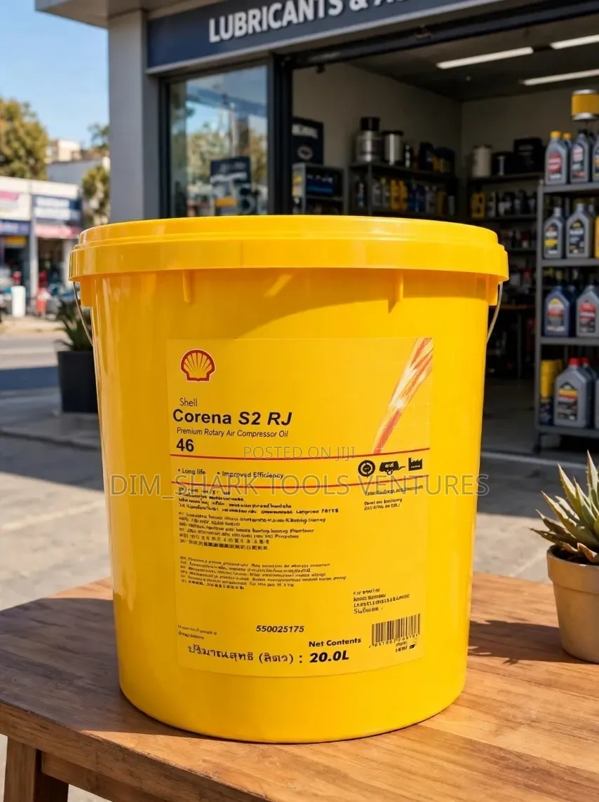 20liter of Shell Corena S2 RJ 46,premium Rotary Air Compressor Oil