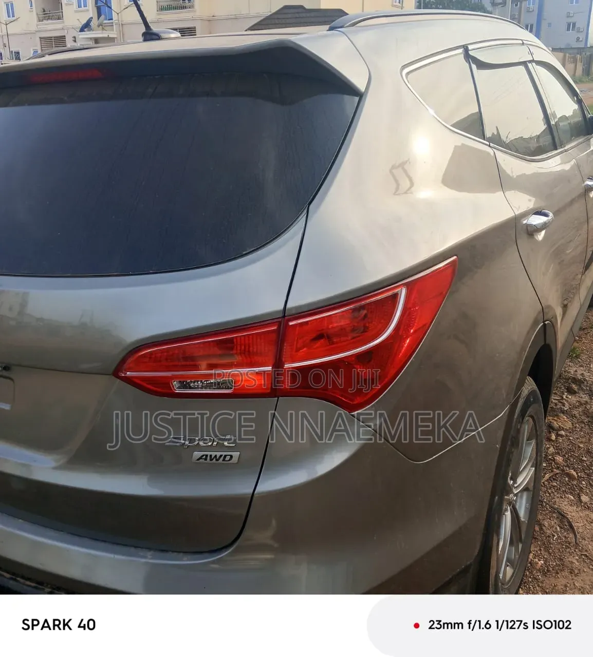 Hyundai Santa Fe 2014 Gray