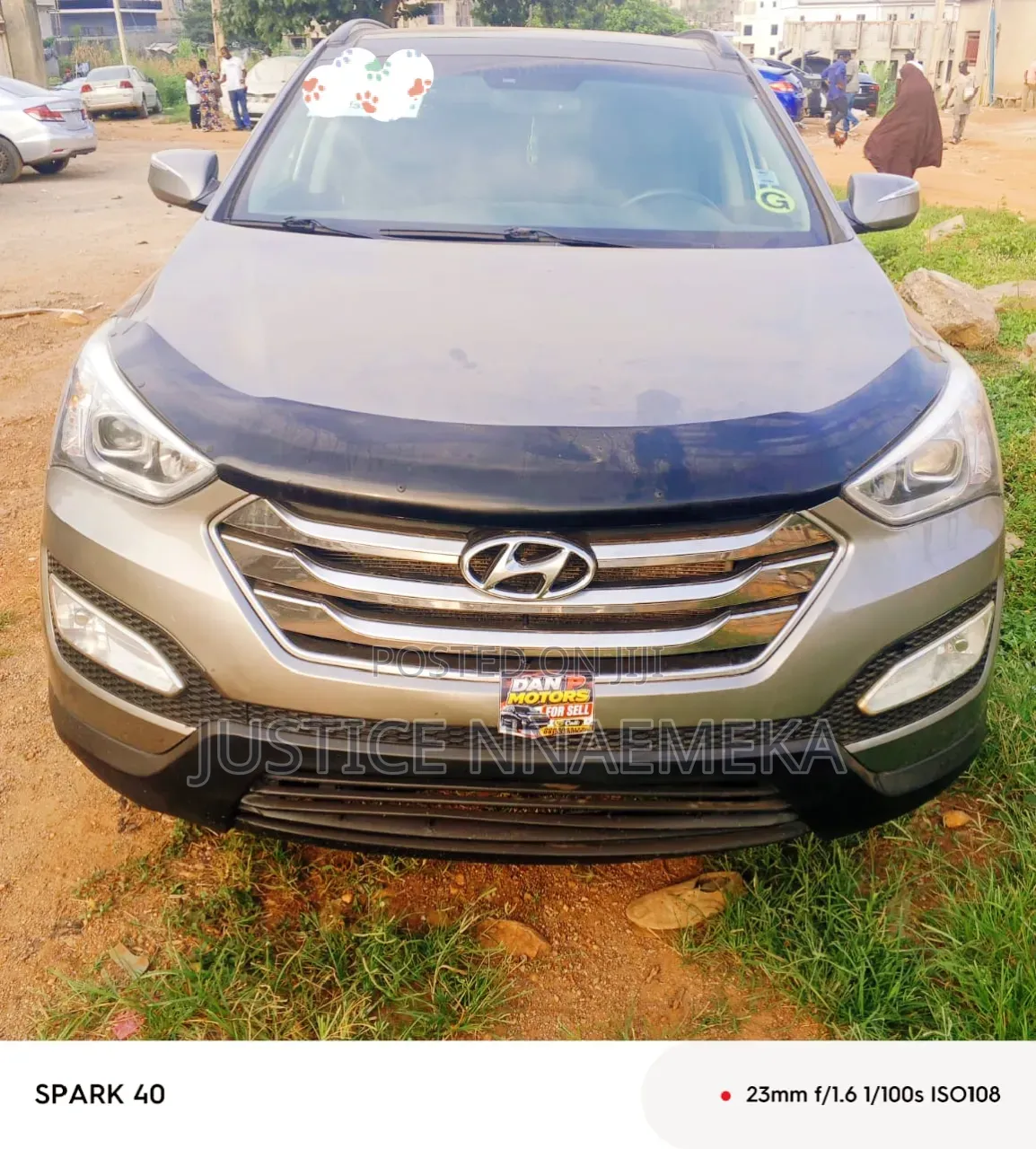 Hyundai Santa Fe 2014 Gray