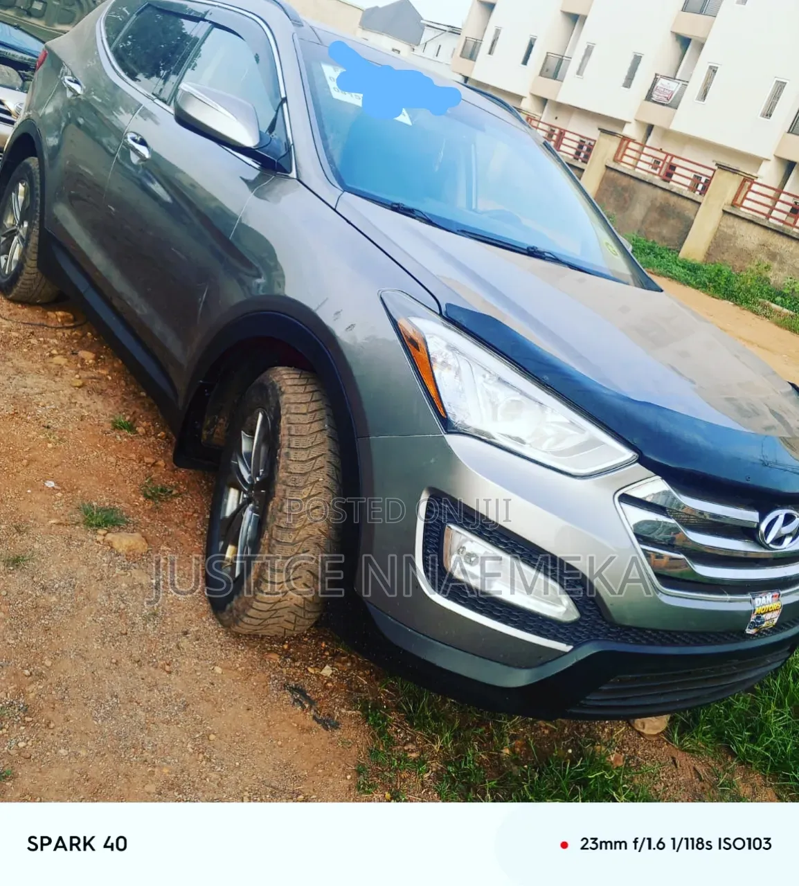 Hyundai Santa Fe 2014 Gray
