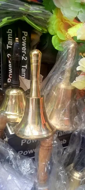 Imported Extra Loud Solid Brass Hand Call Bell