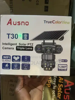 Auson Intelligence Three Lens Solar Camera With WiFi