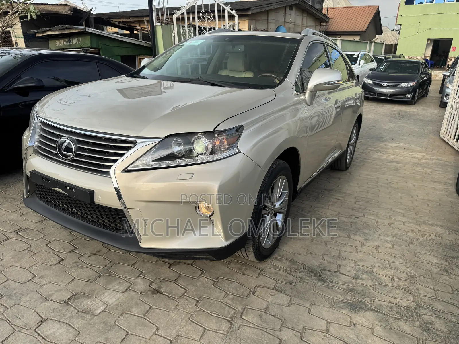 Lexus RX 350 AWD 2014 Gold