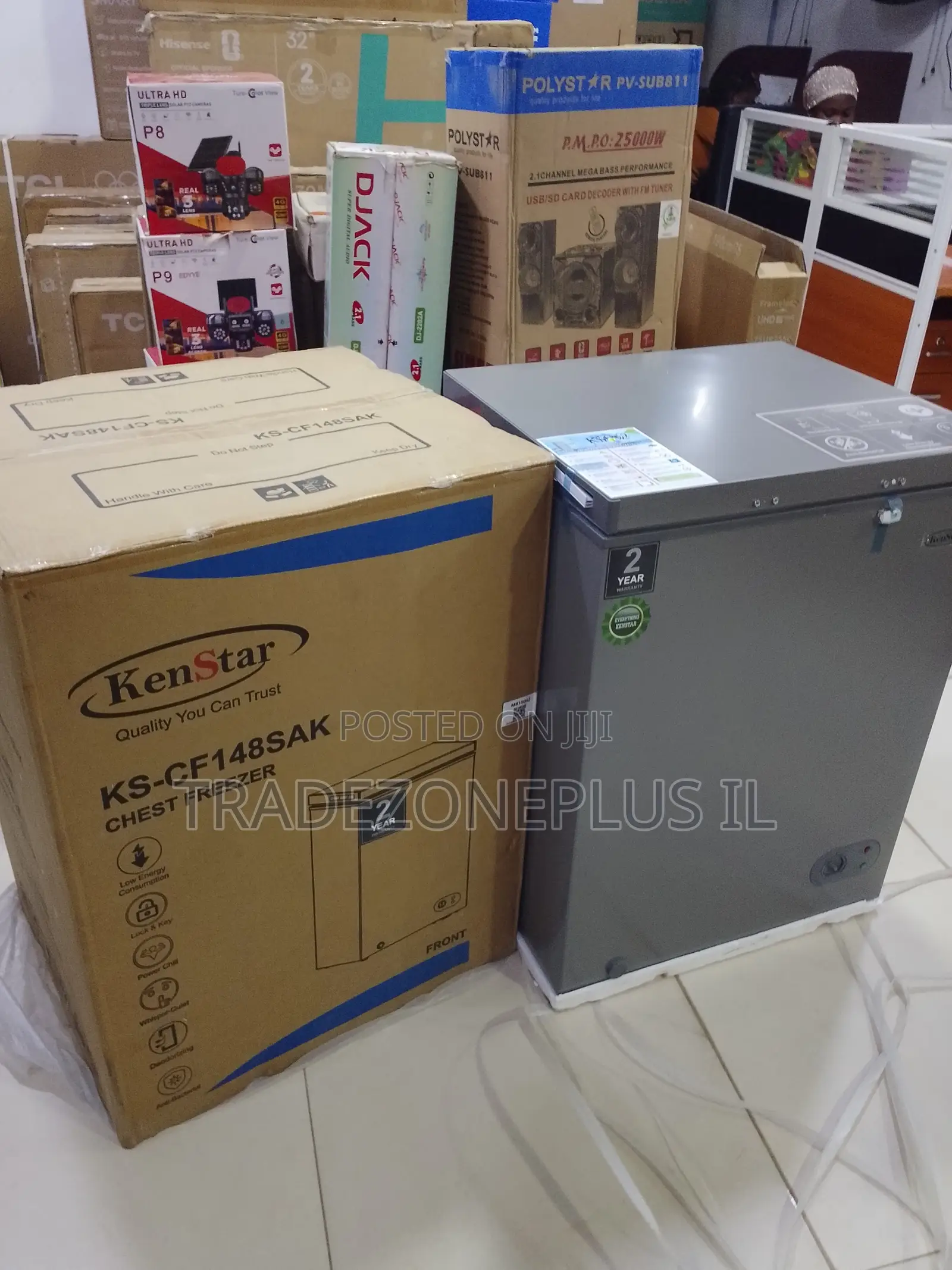 Kenstar 148L Deep Freezer for Frozen Meat and Fish Storage