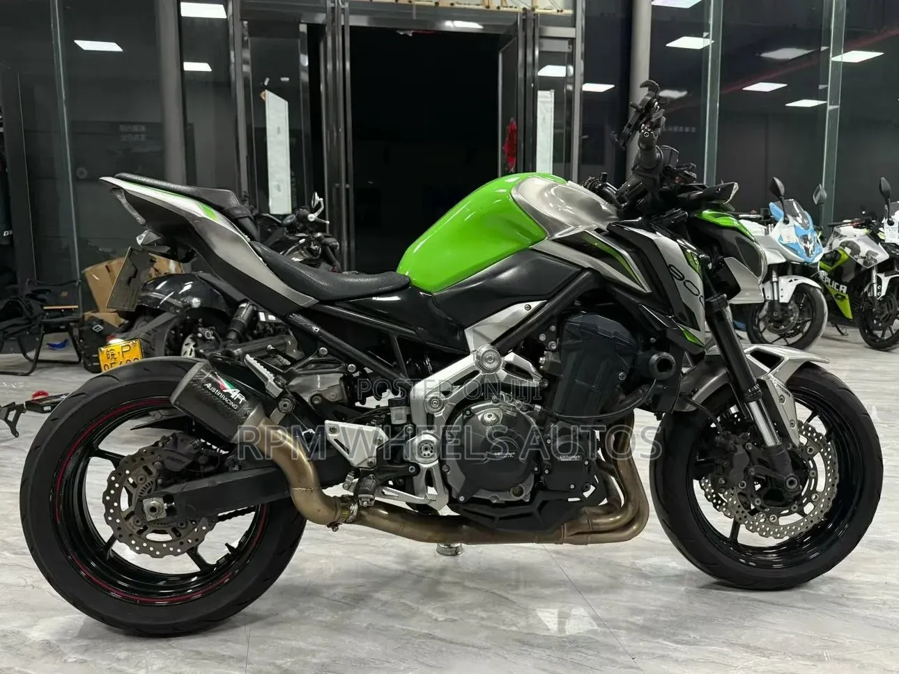 Kawasaki Z900 2017 Green
