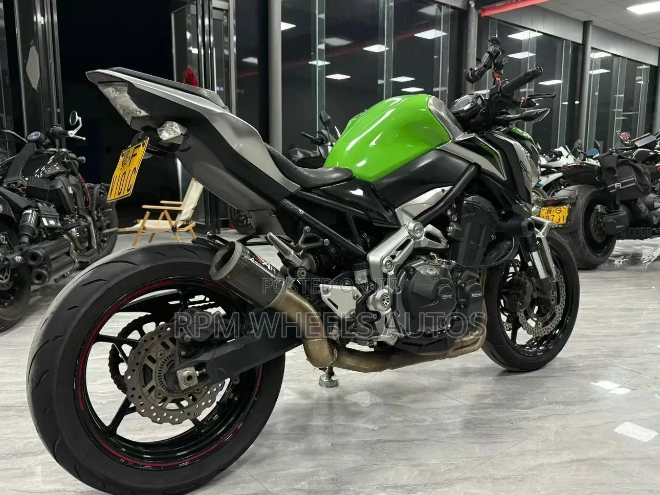 Kawasaki Z900 2017 Green