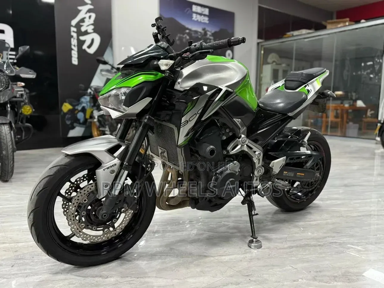 Kawasaki Z900 2017 Green
