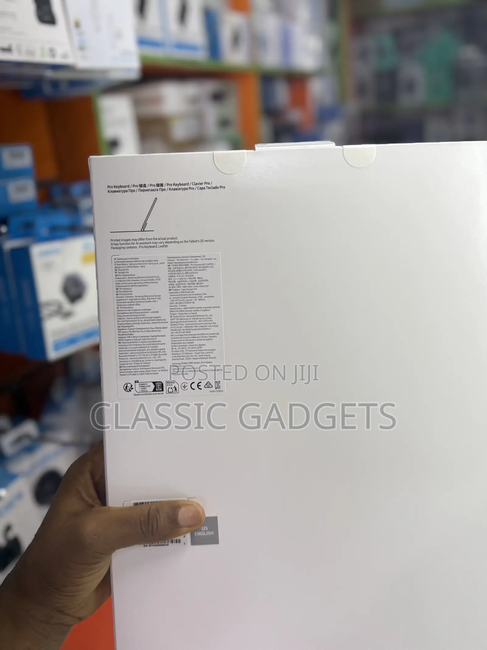Samsung Pro Keyboard for Galaxy Tab S12 Plus and S12 Ultra/S11 Ultra