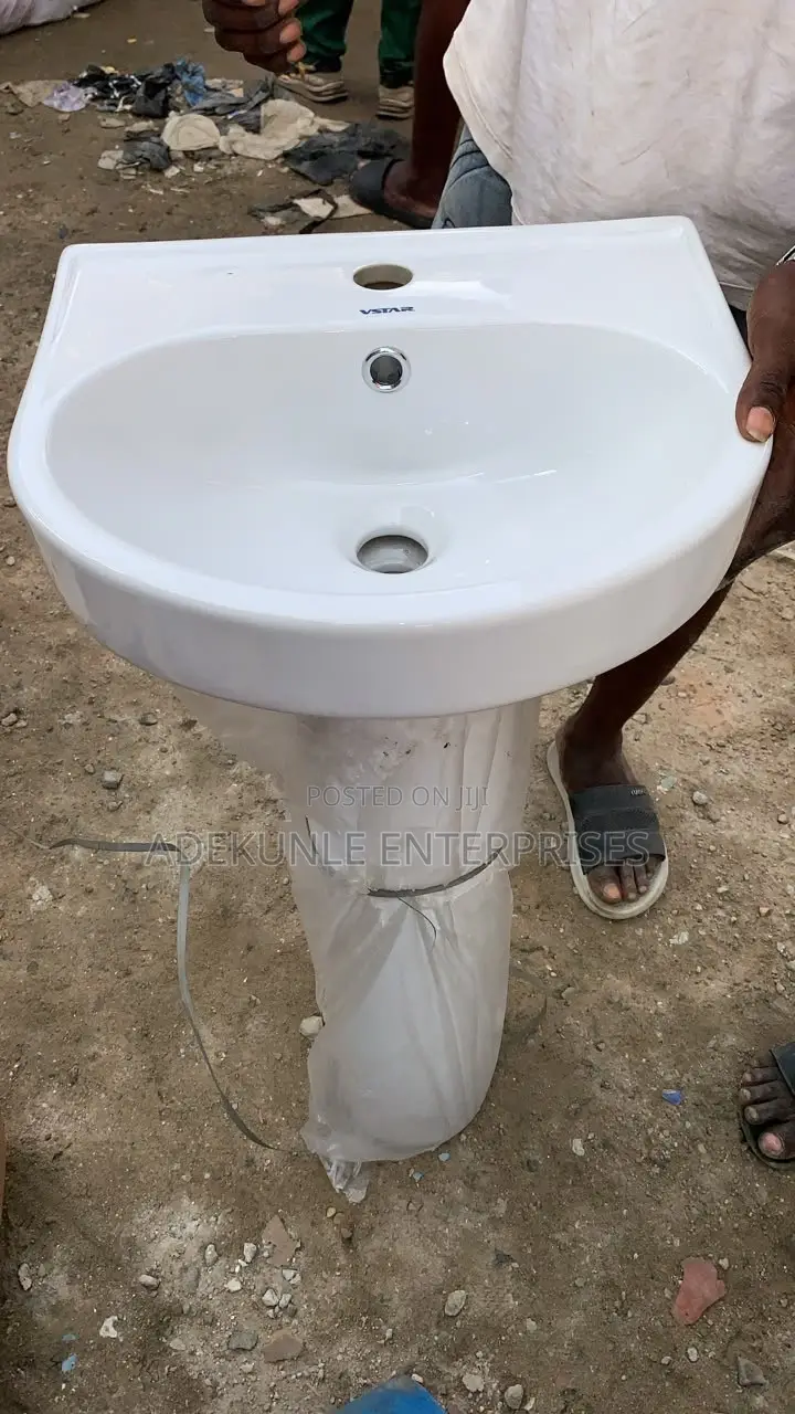 Toilet and Hand Washing Basin