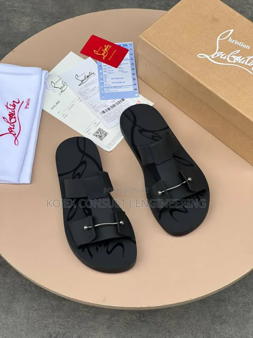Original Christian Louboutin Slippers Available