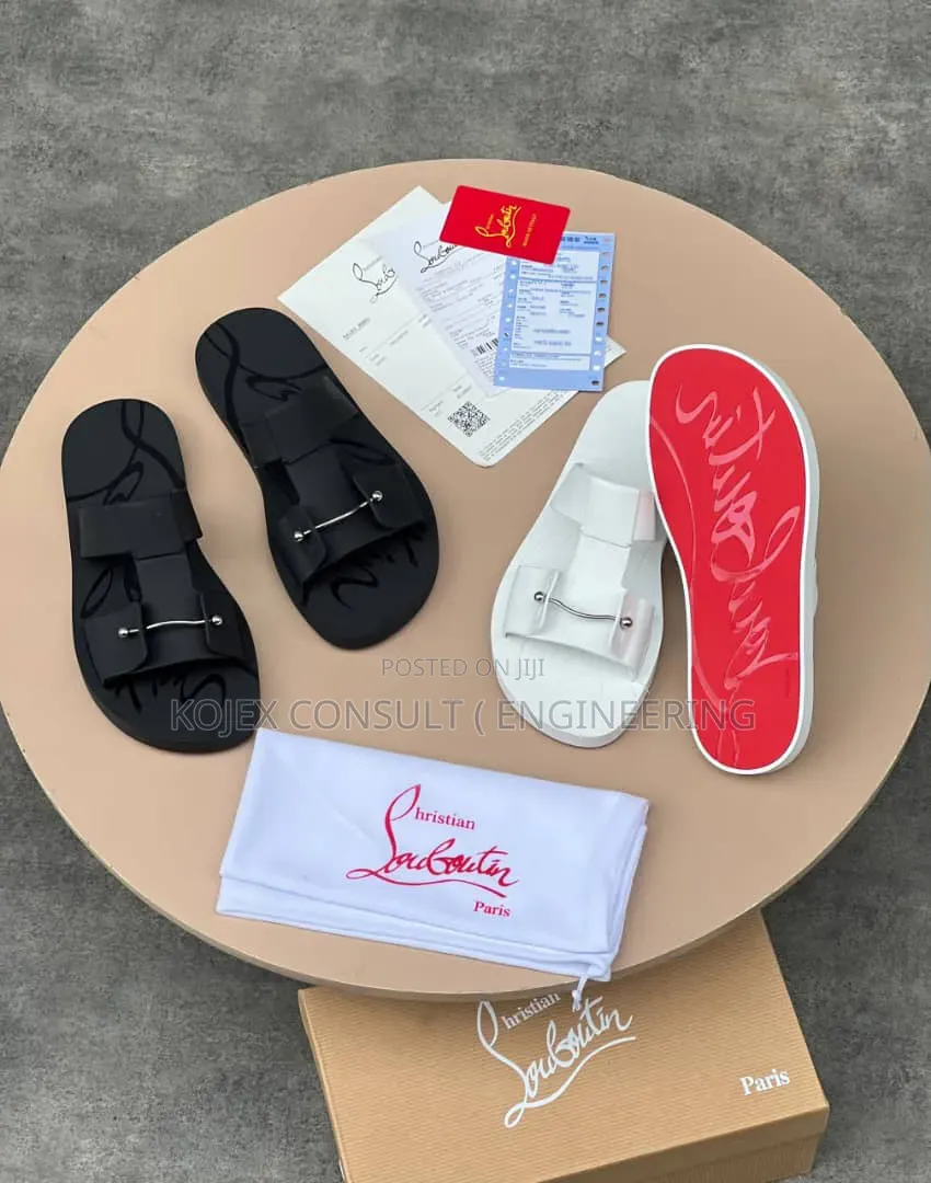 Original Christian Louboutin Slippers Available
