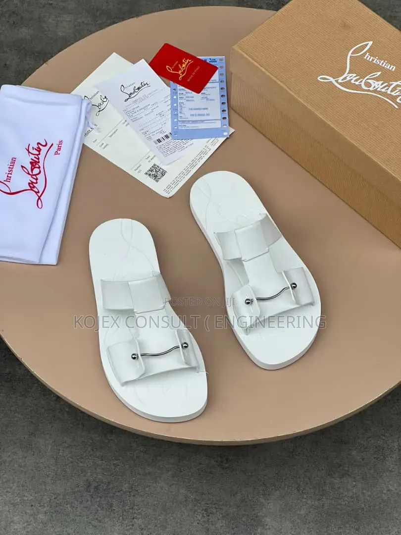 Original Christian Louboutin Slippers Available