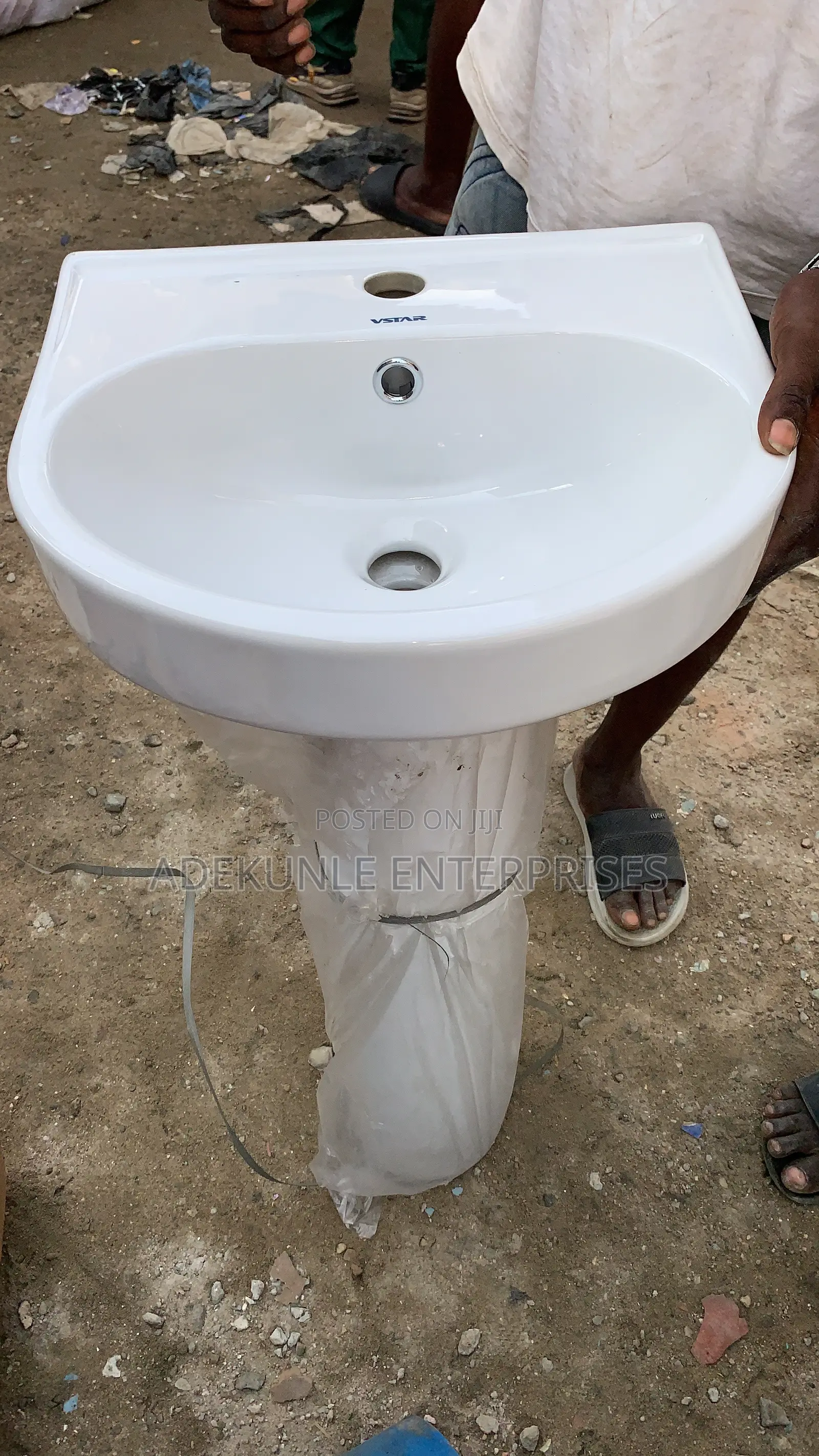Toilet and Hand Washing Basin