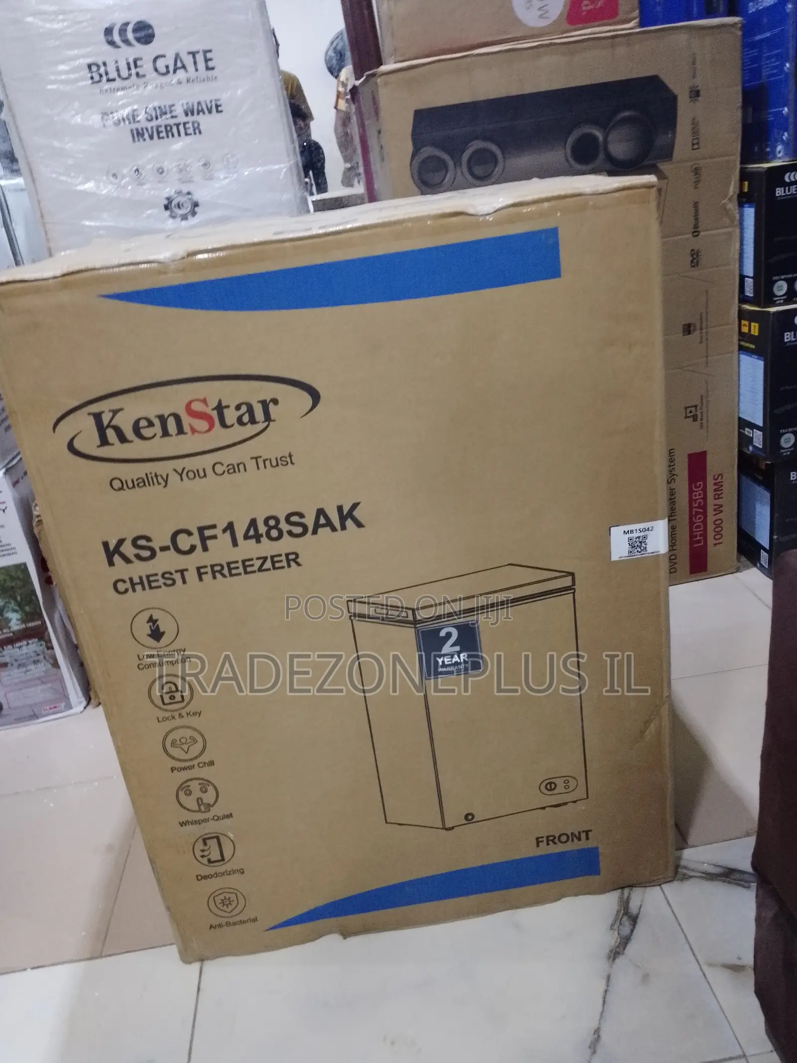 Kenstar 148L Storage Freezer for Busy Kitchen Operations