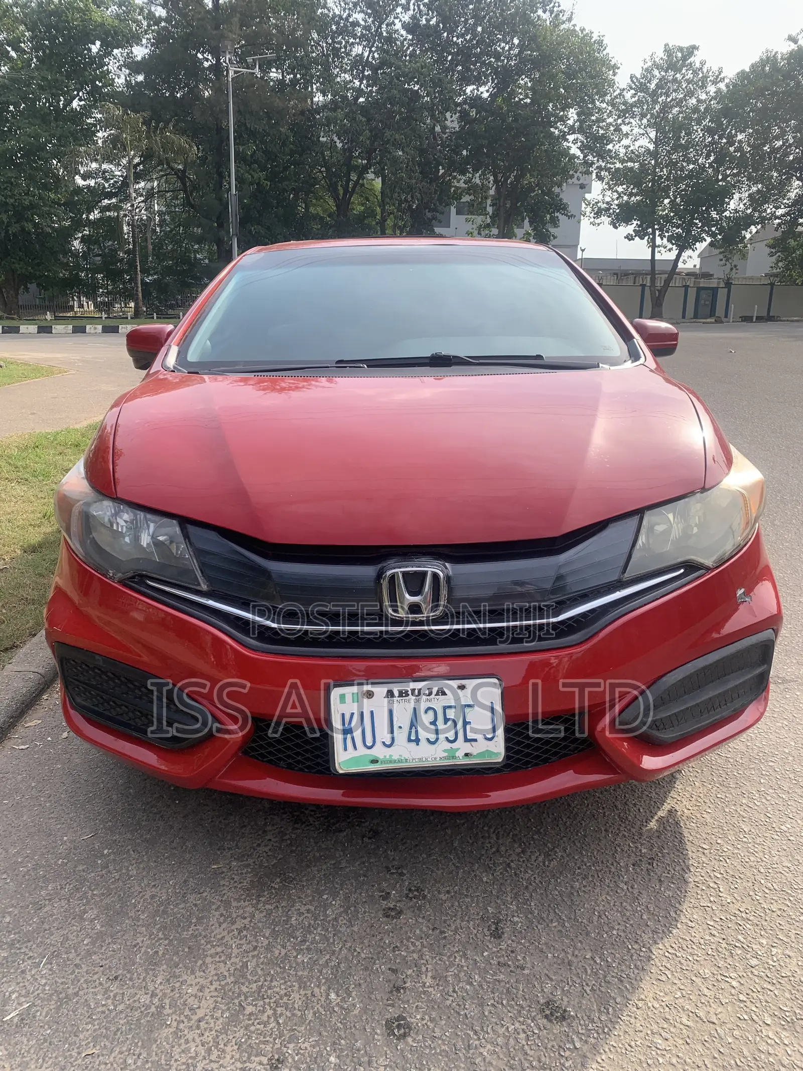 Honda Civic EX-L w/Navigation 2dr Coupe (1.8L 4cyl CVT) 2015 Red