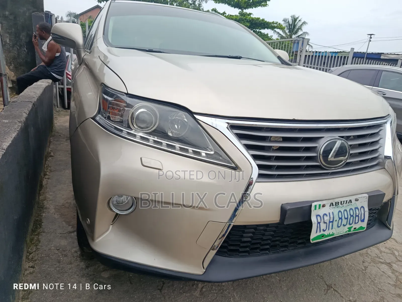 Lexus RX 350 FWD 2014 Gold