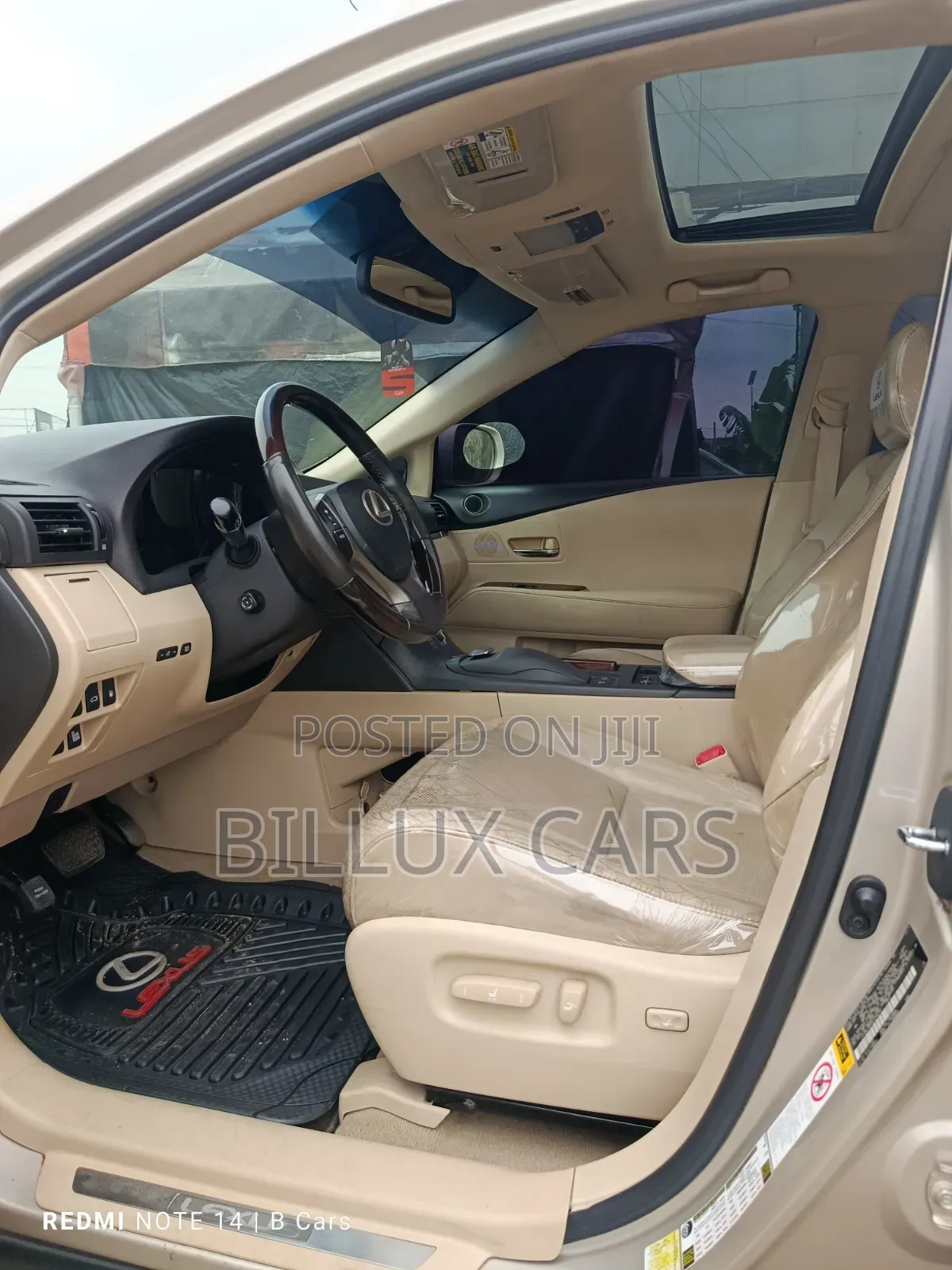Lexus RX 350 FWD 2014 Gold