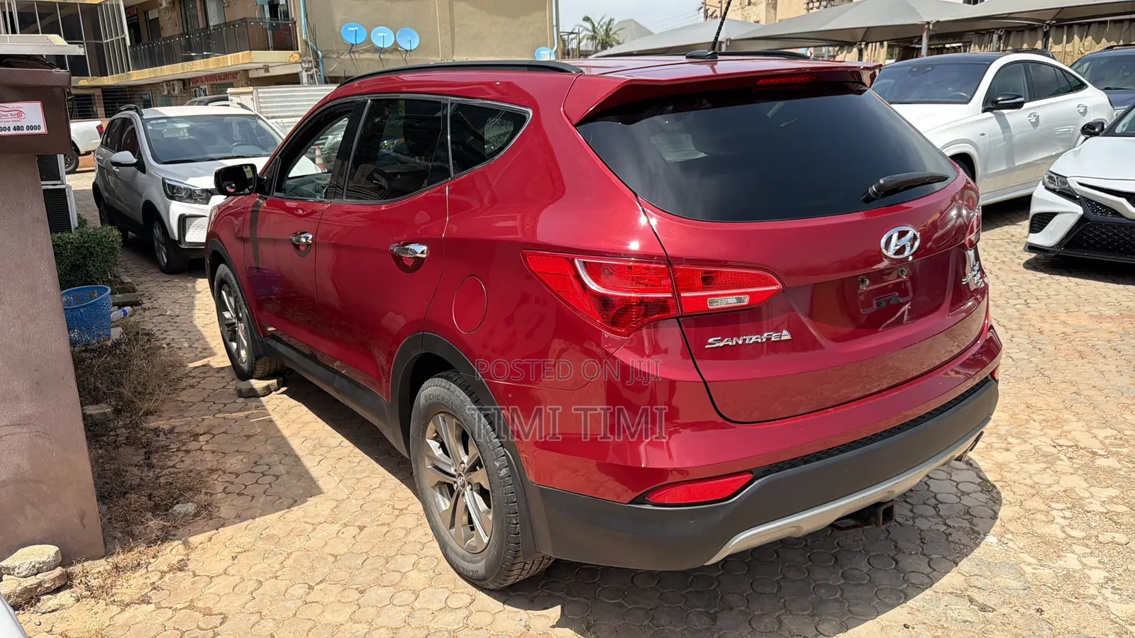 Hyundai Santa Fe Limited 4dr SUV (3.3L 6cyl 6A) 2015 Burgundy