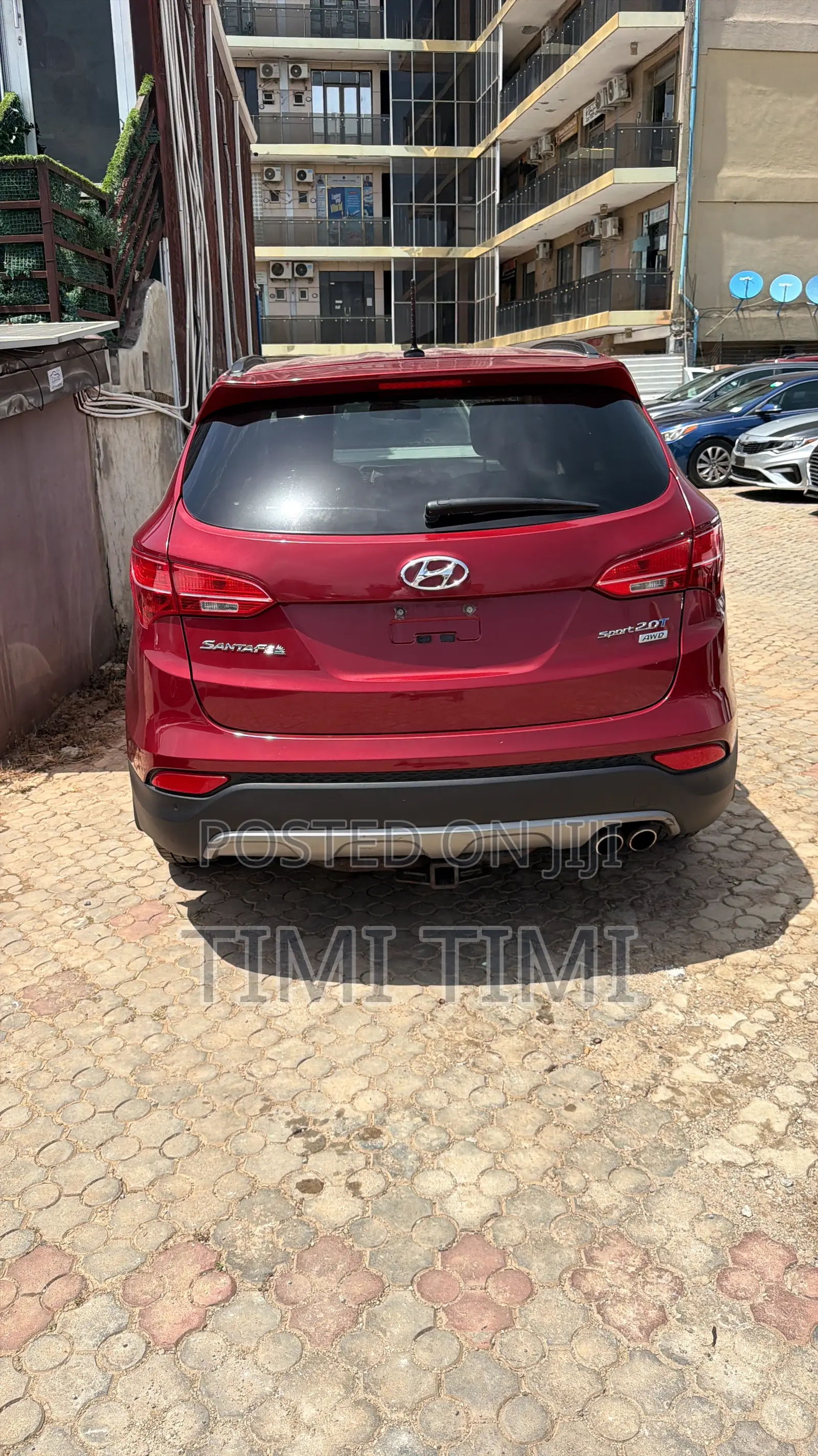 Hyundai Santa Fe Limited 4dr SUV (3.3L 6cyl 6A) 2015 Burgundy