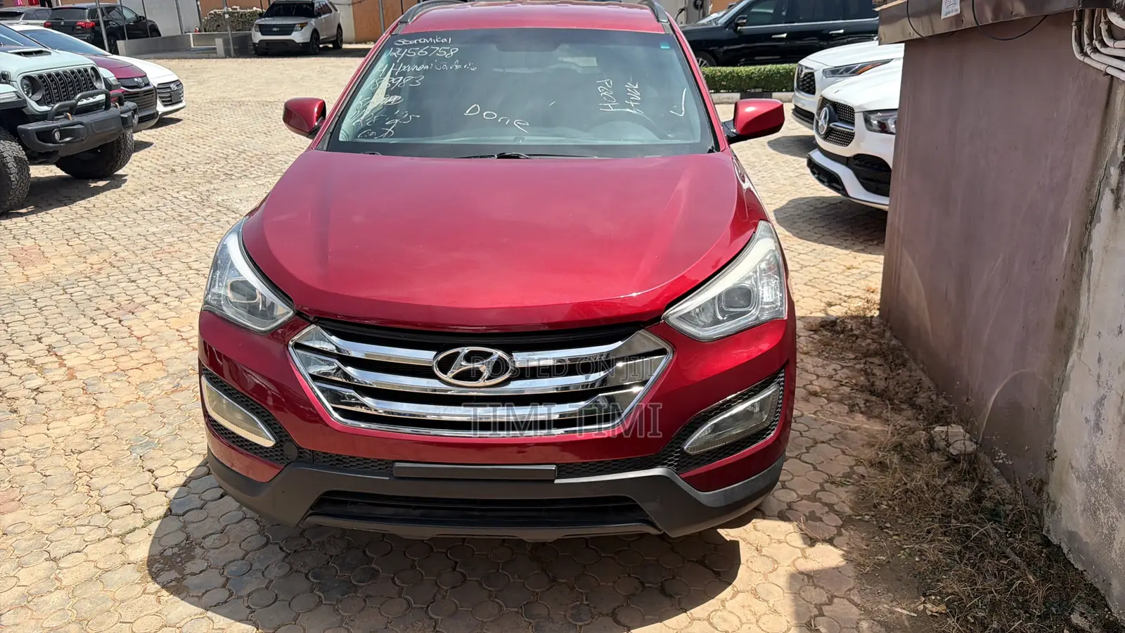 Hyundai Santa Fe Limited 4dr SUV (3.3L 6cyl 6A) 2015 Burgundy