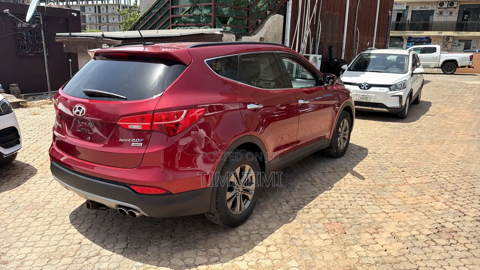 Hyundai Santa Fe Limited 4dr SUV (3.3L 6cyl 6A) 2015 Burgundy