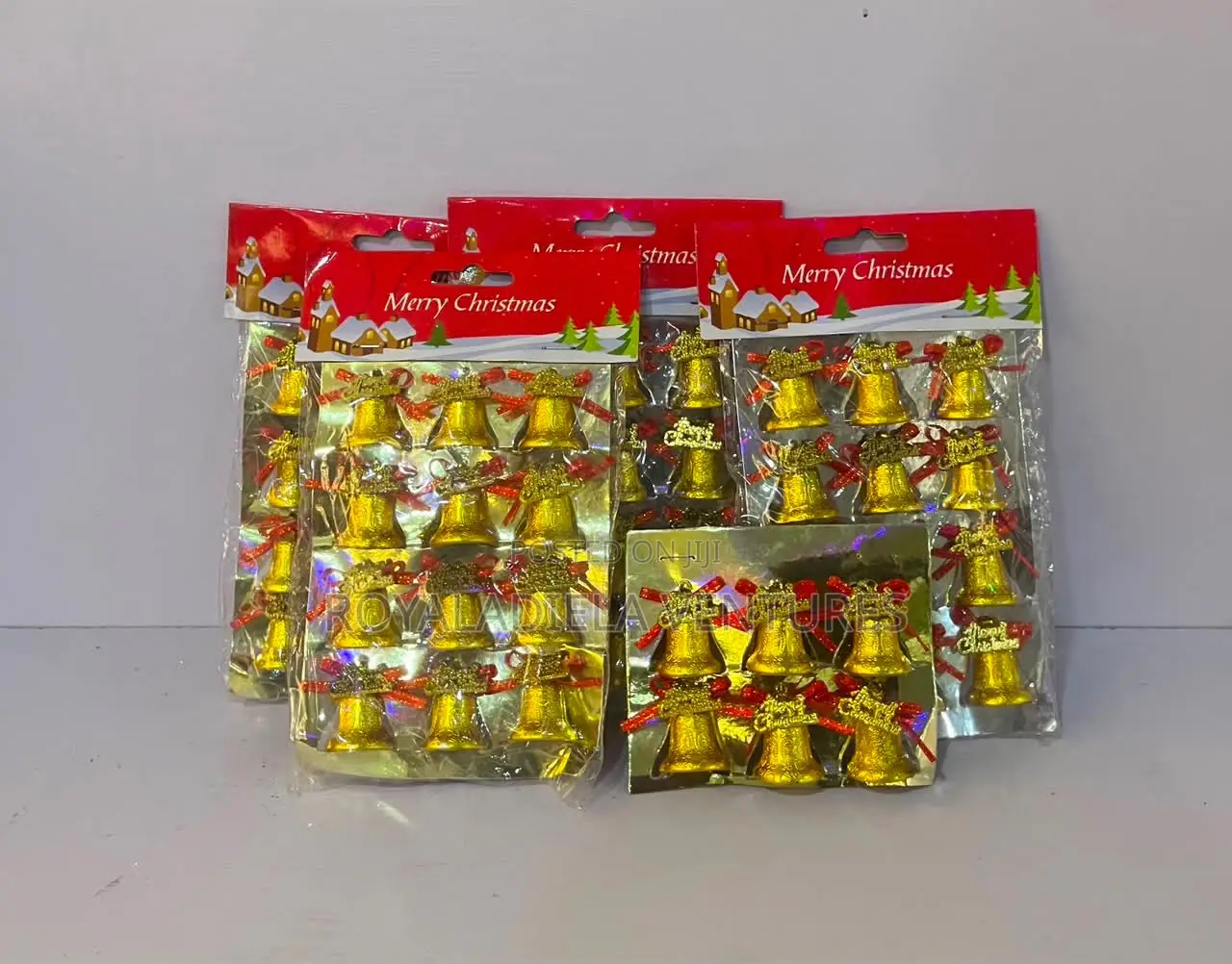Christmas Tree Ornaments Miniature Bells