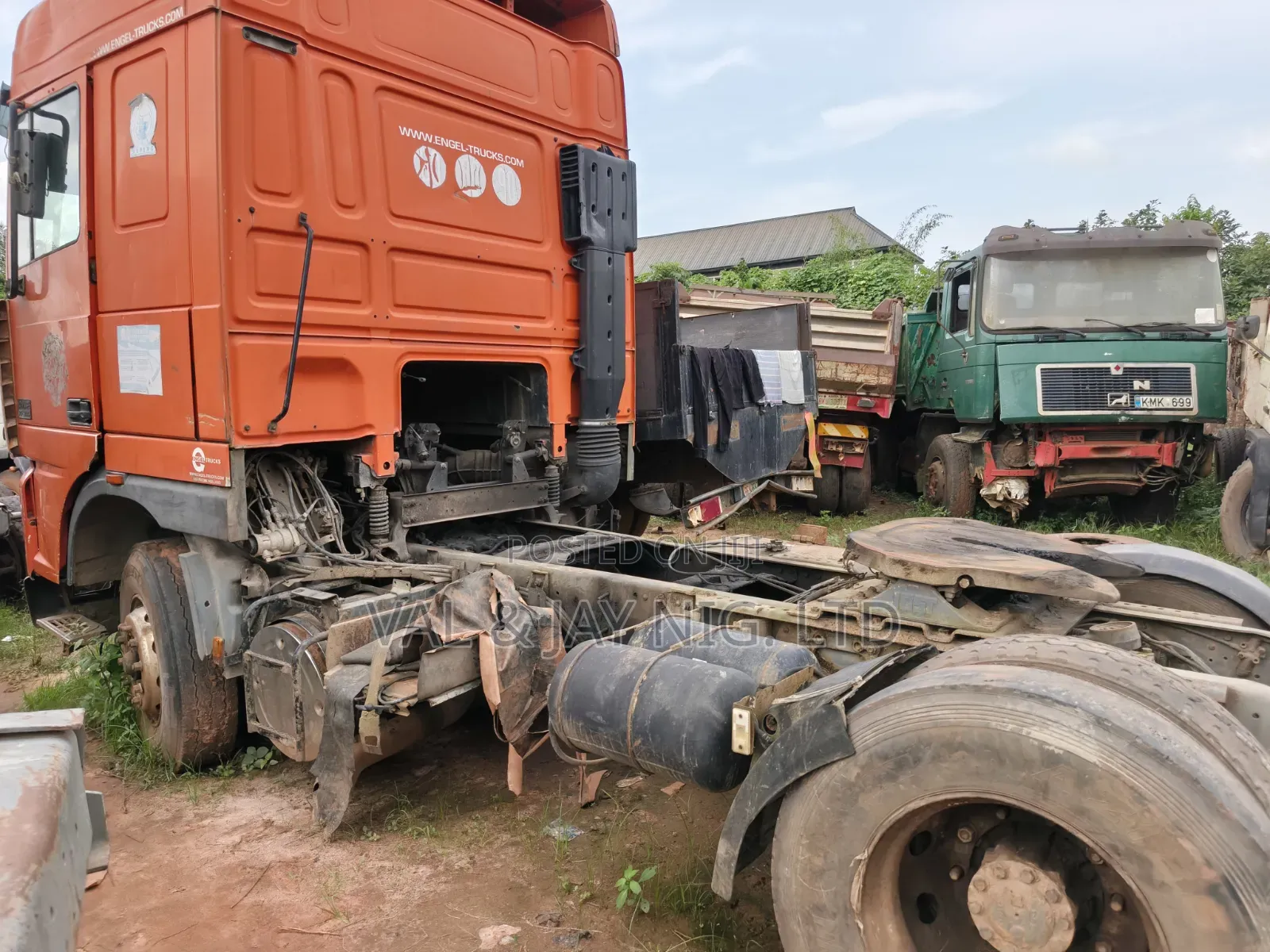 DAF 95 Xf Trailer Head - Nigerian Use