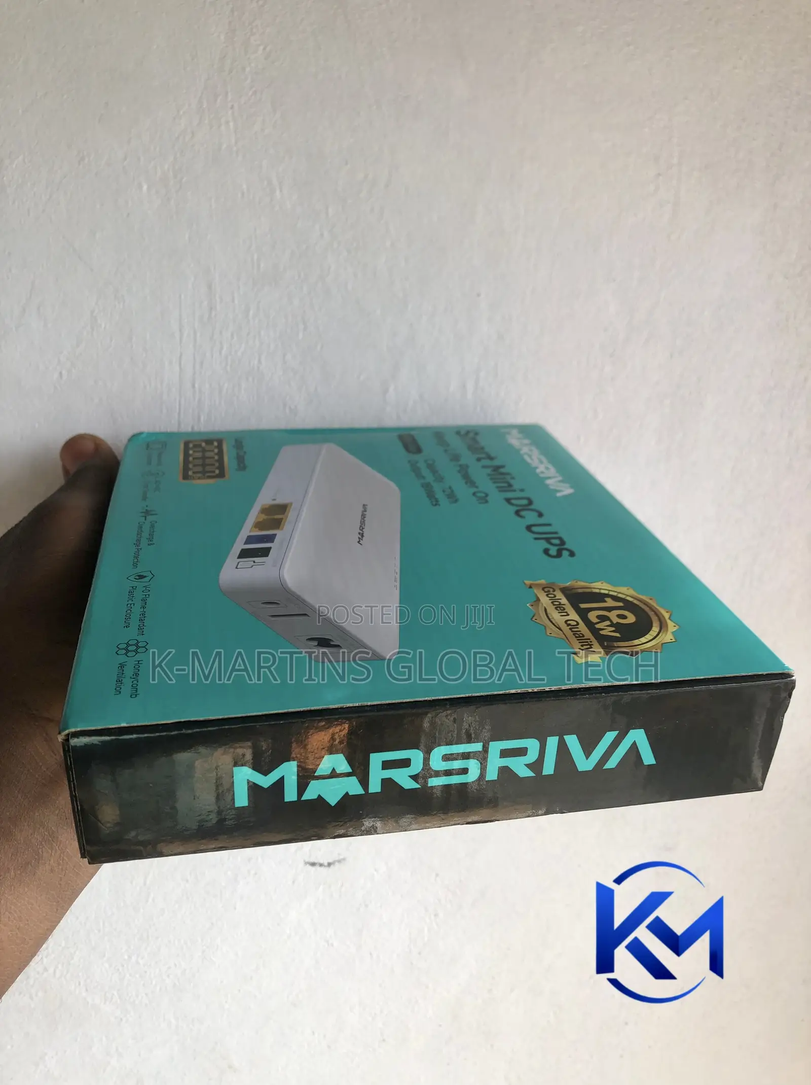 Marsriva 20000mAh Mini UPS PoE for WiFi Router CCTV