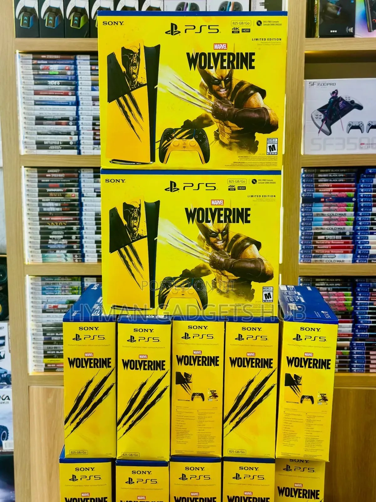 Brand New PS5 Slim WOLVERINE Edition With Voucher