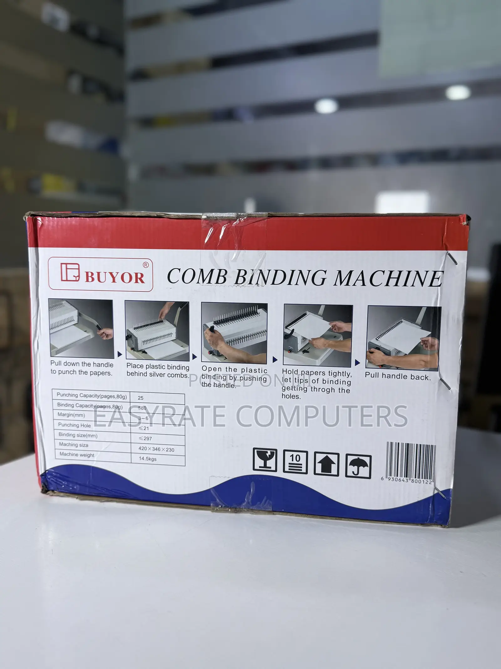 Buyor Comb Binding Machine
