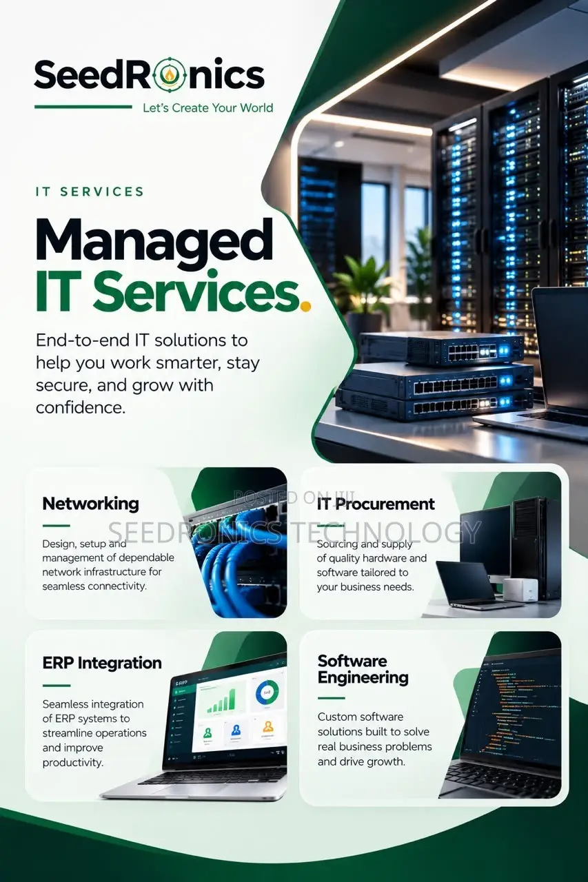 Managed IT Services | Networking, ERP Integration, Software Solutions