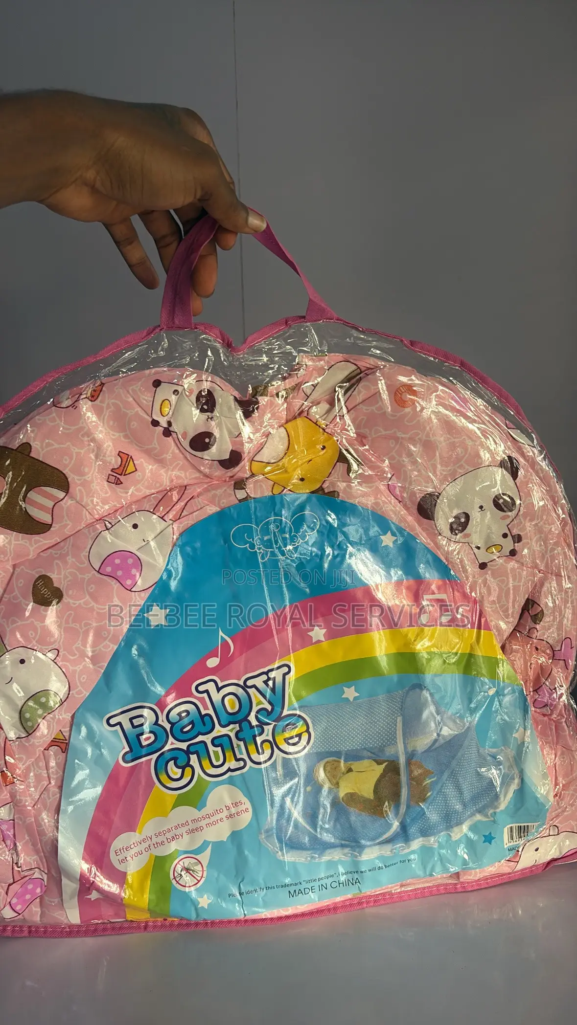 Cute Baby Bed With Net