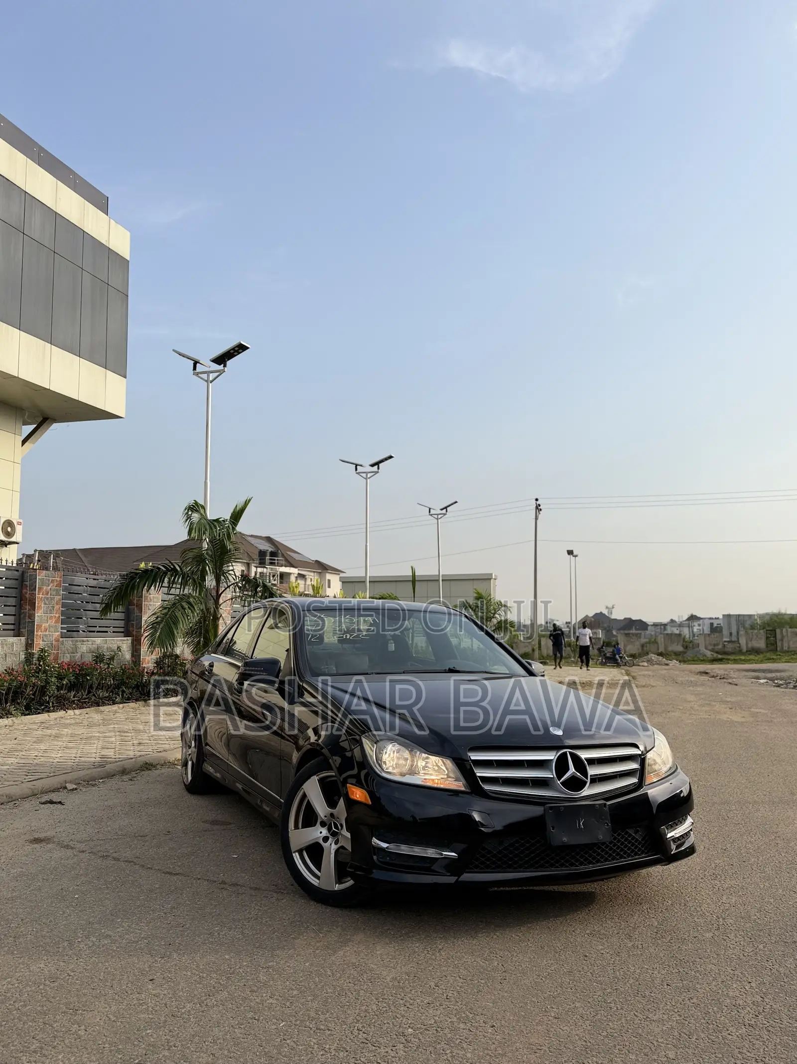 Mercedes-Benz C300 Sport 4Matic Sedan AWD (3.0L 6cyl 7A) 2012 Black