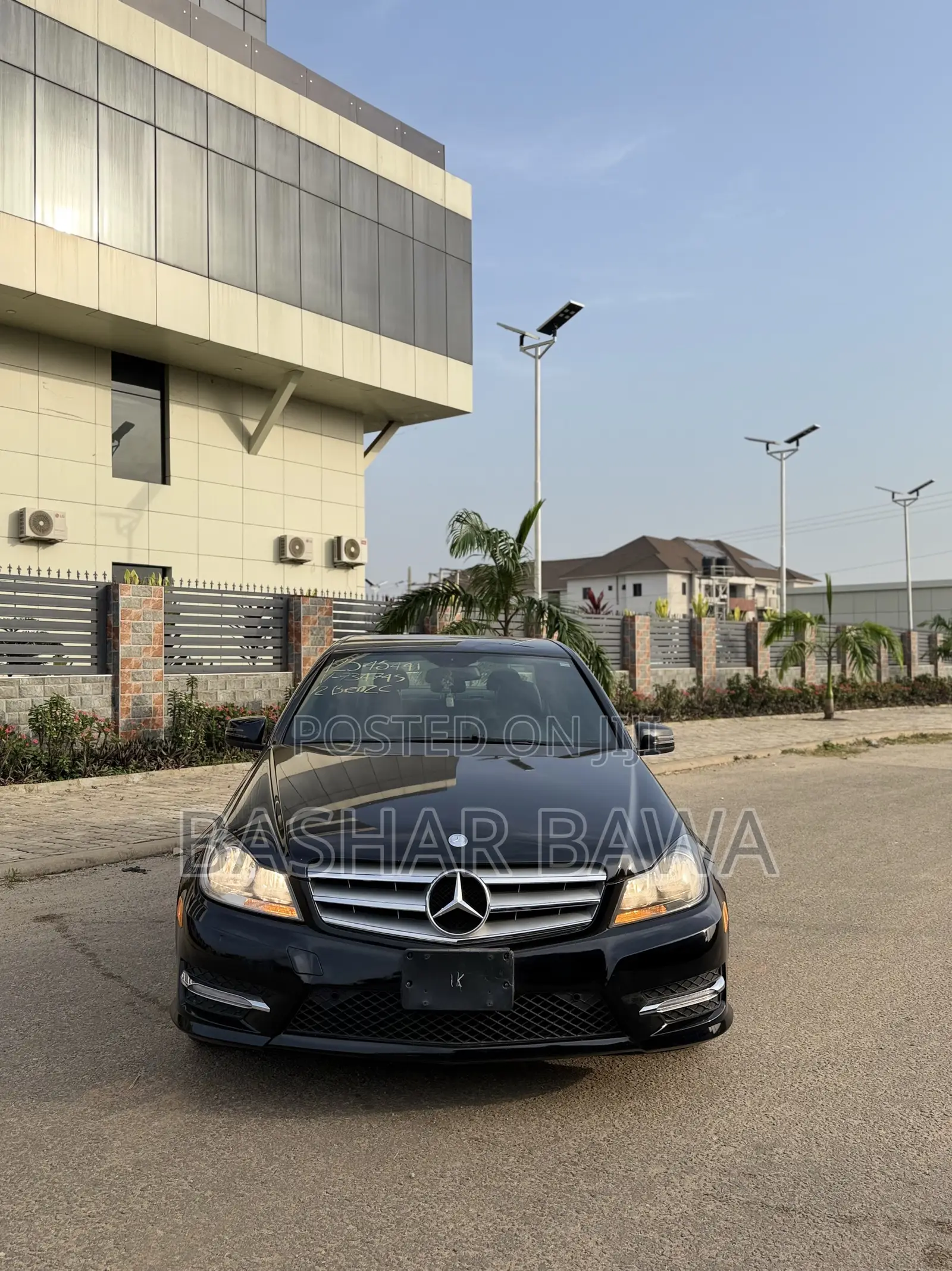 Mercedes-Benz C300 Sport 4Matic Sedan AWD (3.0L 6cyl 7A) 2012 Black