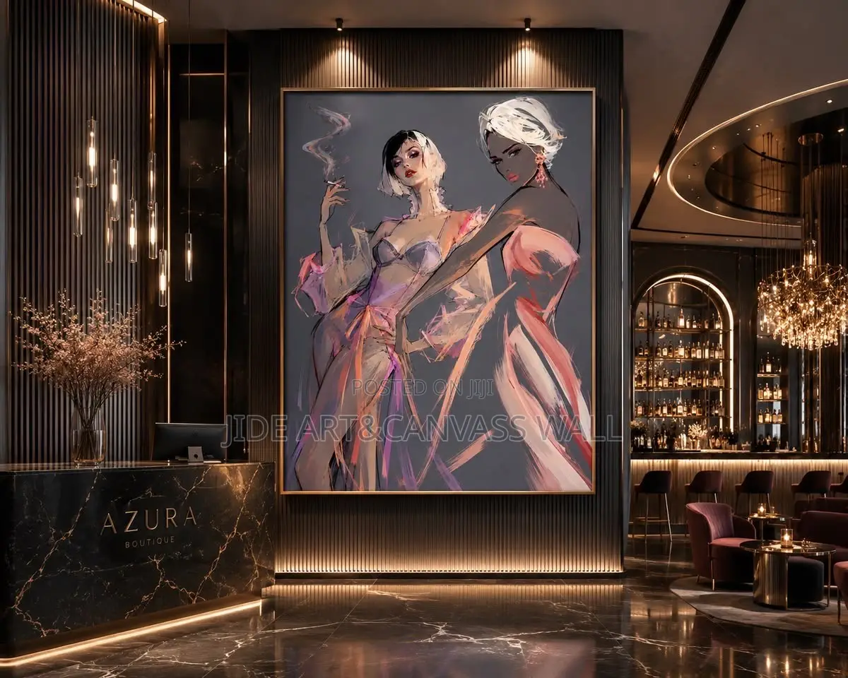 Modern Abstract Digital Painting Wall Art Decors and Designs